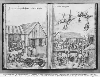 Silver Mine of La Croix-aux-Mines, Lorraine, Supplying and Delivering Iron